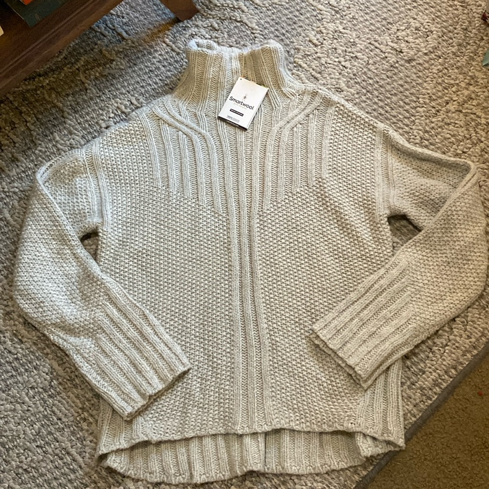 Smart wool sweater